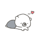 けなげな白くま はびくん（個別スタンプ：13）