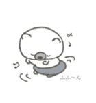 けなげな白くま はびくん（個別スタンプ：22）