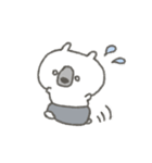 けなげな白くま はびくん（個別スタンプ：26）