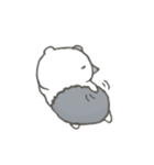 けなげな白くま はびくん（個別スタンプ：27）