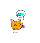 ニャンの気持ち（個別スタンプ：25）