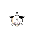 黒ブチにゃん（個別スタンプ：11）