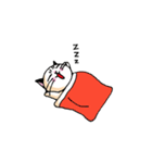 黒ブチにゃん（個別スタンプ：31）