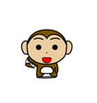 Fan Fan Monkey 3（個別スタンプ：1）