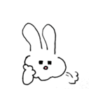 むっちりうささん（個別スタンプ：3）
