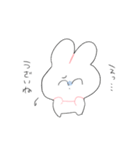 働きたくないうさぎ（個別スタンプ：13）