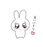 働きたくないうさぎ（個別スタンプ：18）