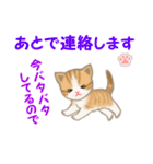 ちび猫5 毎日優しいスタンプ（個別スタンプ：32）