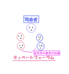 管理栄養士国家試験対策スタンプ栄養教育論（個別スタンプ：2）