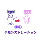 管理栄養士国家試験対策スタンプ栄養教育論（個別スタンプ：5）