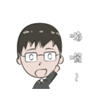 トシモチ-日常編（個別スタンプ：1）