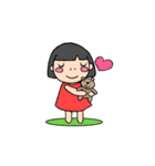 はなちゃんとくぅちゃん（個別スタンプ：16）