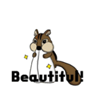 誇張された動物達（個別スタンプ：18）