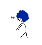やる時はやるだらだらアフロくん（個別スタンプ：3）
