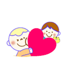 ふたごの兄弟とトラ（個別スタンプ：4）