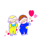 ふたごの兄弟とトラ（個別スタンプ：29）