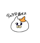 感情が薄めのねこ（個別スタンプ：8）