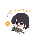みにろりちゃんスタンプ基本編2（個別スタンプ：12）