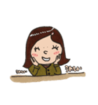 そばかすオリーブガール（個別スタンプ：4）