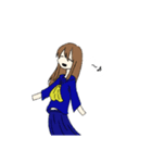 ゆるっとおんなのこたち（個別スタンプ：2）