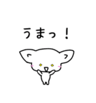 白ネコ日常会話の関西弁ver（個別スタンプ：22）