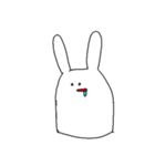 なんかよだれがすごいうさぎ（個別スタンプ：11）