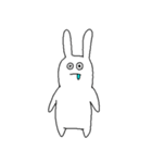 なんかよだれがすごいうさぎ（個別スタンプ：14）