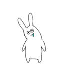 なんかよだれがすごいうさぎ（個別スタンプ：15）
