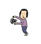 シンプルな人たち（個別スタンプ：6）
