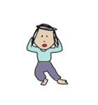 シンプルな人たち（個別スタンプ：8）