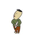 シンプルな人たち（個別スタンプ：11）