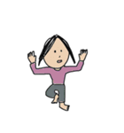 シンプルな人たち（個別スタンプ：19）