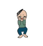 シンプルな人たち（個別スタンプ：20）