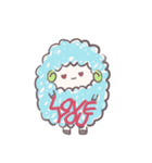 ふわふわひつじちゃんず（個別スタンプ：14）