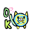まるにゃんスタンプ♡（個別スタンプ：1）