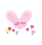 ふわふわ♡まめうさちゃん（個別スタンプ：8）
