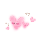 ふわふわ♡まめうさちゃん（個別スタンプ：11）