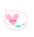 ふわふわ♡まめうさちゃん（個別スタンプ：13）