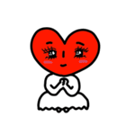 元気なハートさん 2（個別スタンプ：8）