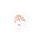 隣の黒月くん（個別スタンプ：8）