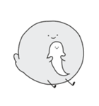足の生えたおばけ2（個別スタンプ：1）