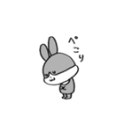 うさぎのまん丸くん（個別スタンプ：5）