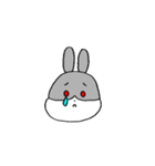 うさぎのまん丸くん（個別スタンプ：7）