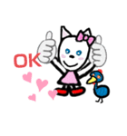 わたしのネコちゃん（個別スタンプ：1）
