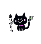 白と黒のニャンコたち（個別スタンプ：8）