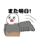 絵心のないちょっとおかしな小鳥スタンプ（個別スタンプ：8）