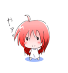 赤髪の小さい女の子（個別スタンプ：1）