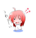 赤髪の小さい女の子（個別スタンプ：2）