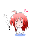 赤髪の小さい女の子（個別スタンプ：8）