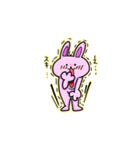 顎外れうさぎ（個別スタンプ：5）